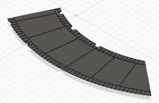 STL Datei - Gangbogen für Millenium Falken passend für die Modelle von DeAgostini, Altaya und Fanhome