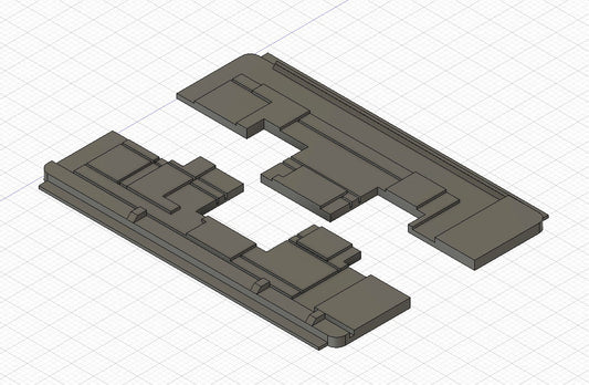 Geöffnete Landeklappen des Millennium Falcon - STL Dateien (Umbauset)