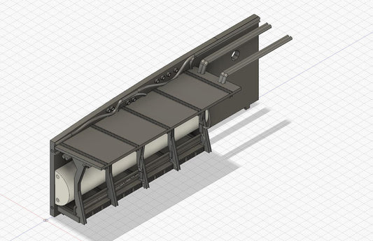 Frachtraum für den Millennium Falcon (Aufteilung in 6 Paketen) - STL Datei "Paket 4"