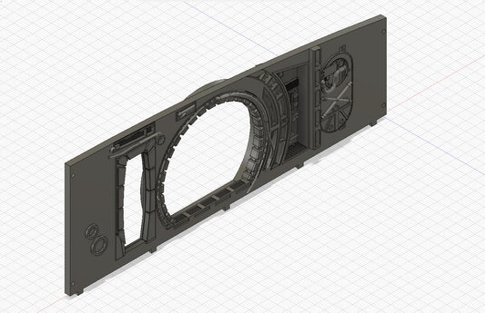 Frachtraum für den Millennium Falcon (Aufteilung in 6 Paketen) - STL Datei "Paket 5"