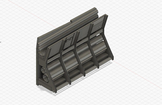 Frachtraum für den Millenium Falcon (Aufteilung in 6 Paketen) - STL Datei "Paket 6"